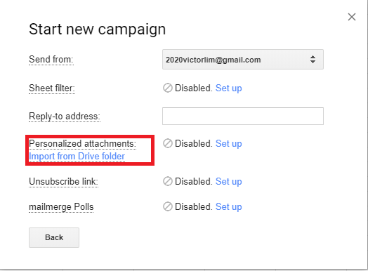 Personalize email result